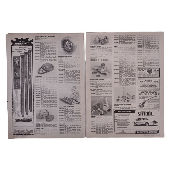 Hot Rod Magazine 1976 Loose Leaf Pages 49-52 & 103-108 - Picture 4 of 6